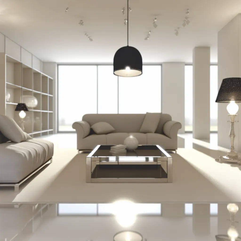 Industriële loft setup